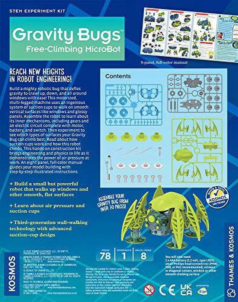 Gravity Bugs Free-climbing Microbot