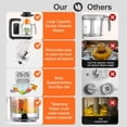 thumbnail image 4 of MOMYEASY - Máquina de alimentos para bebés, procesador de alimentos para bebés, vaporizador de alimentos para bebés y licuadora de puré de alimentos todo en uno, máquina de molinos de alimentos con, 4 of 5
