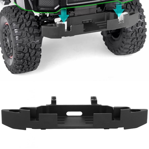 Base De Parachoques Delantero Base De Parachoques Delantero De Metal Rc Base De Parachoques Delantero De Metal Accesorio De Reemplazo De Actualización Apto Para TRX-4 RC YLSHRF sin cabrestante