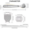 thumbnail image 3 of Cribun Callus Remover for Feet, Foot Callus Shaver Heel Hard Skin Remover For Hand Feet Pedicure Razor Tool Shavers with Stainless Steel Handle 10 Blades, 3 of 8