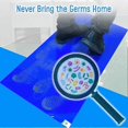 thumbnail image 3 of 30Pcs Peel-Off Floor Guard Shoes Bottom Dirt Removal Room Entrance Sticky Mats, 3 of 5
