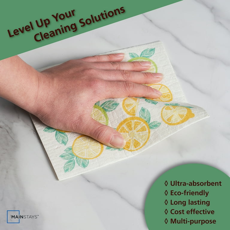 UNIMEIX 12 Pack Reusable Paper Towels Washable Roll Zero Waste Reusable