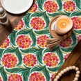 thumbnail image 3 of Spring Botanical Table Runner 72 Inches, Abstract Watercolor Fruits Leaf Plant Bed Runner Dresser Scarves Tabletop for Indoor Outdoor Parties/Ceremony/Banquet, 13" x 72", 3 of 8