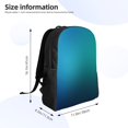 thumbnail image 4 of Balery Blue to turquoise Mochila - Mochila Estilosa y Duradera para Laptop de 15 Pulgadas con Tela Oxford Impermeable, 4 of 8