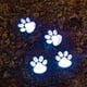 thumbnail image 2 of Luz solar con huella de pata - Luz blanca Ormromra WMZL-307-2, 2 of 5