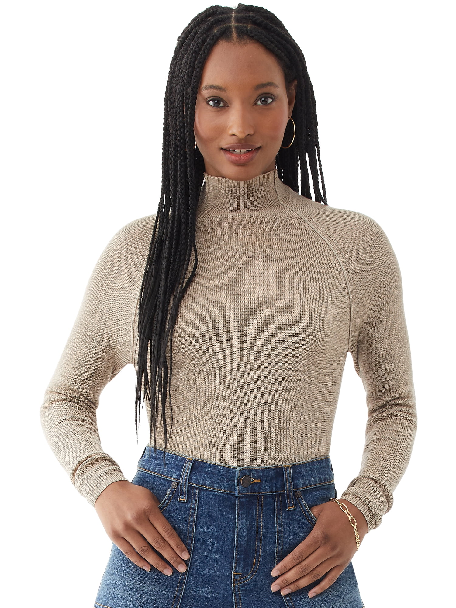 Scoop Women's Shine Turtleneck Bodysuit