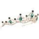 thumbnail image 3 of KAKOWELY Corona de tiara de boda, tocado de novia, diadema de diamantes de imitación, diadema de novia, decoración para el cabello de novia, 3 of 4