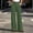 Army Green, variant on Women’s Front-Stitch Flared Wide-Leg Pants, Single-Button Waist & Tailored Cut for Leisure District Casual Stroll Days Green M