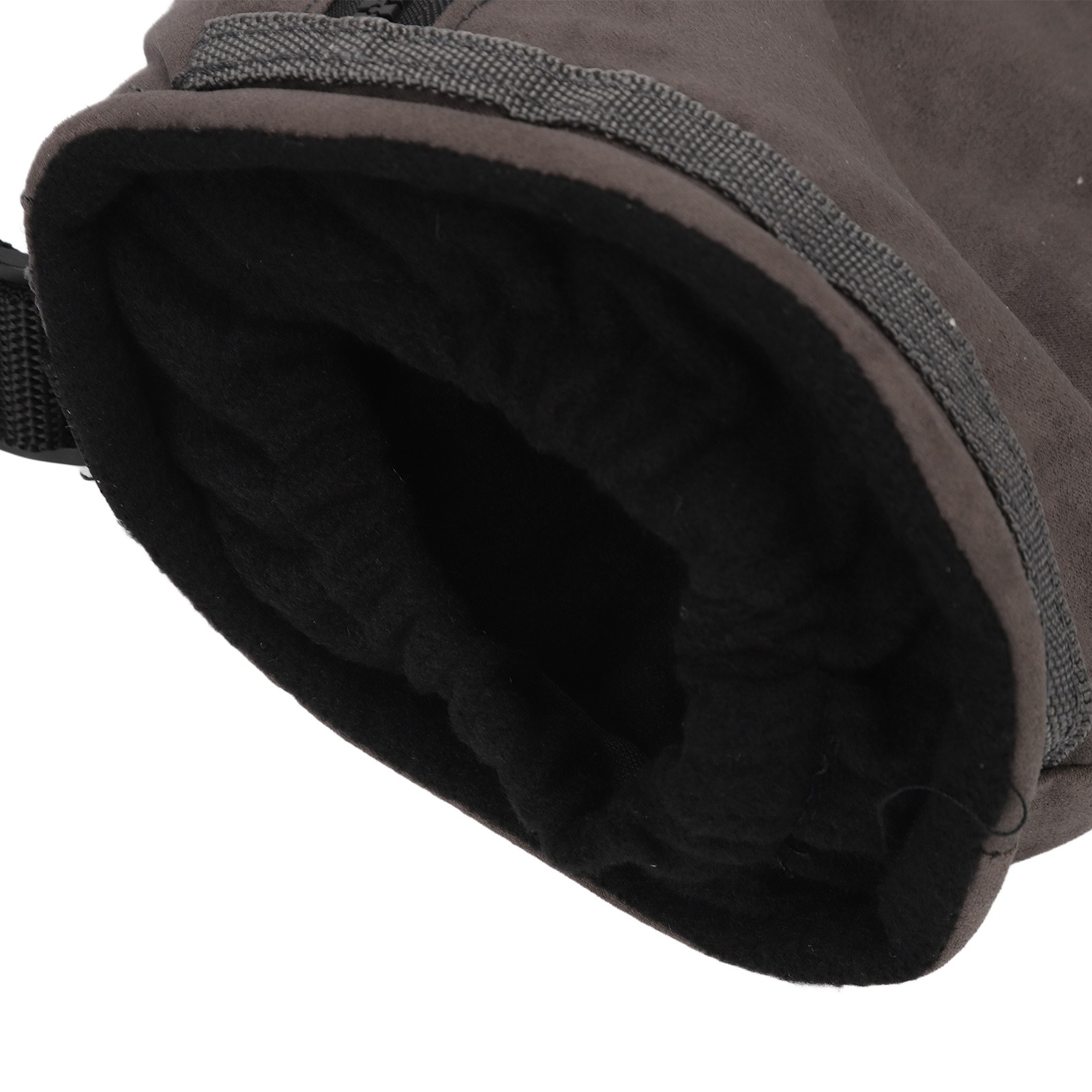 YAHHU Winter Gloves for Men Women Windproof Thicken Warm Glove with Multi Pockets for Outdoor Camping Hiking Fishing Hunting Grey Snow Ski Apparel (14.57 inches / 37.00 cm Length)