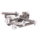 thumbnail image 1 of Risegun Inserto de Rosca de 10 Piezas, Tornillos de Brida Hexagonal de Acero Inoxidable, Tornillos de Cabeza de arandela, Sujetador M6, Herramienta de reparación Reforzada para Cobre plástico(M6*35), 1 of 8