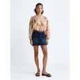 thumbnail image 2 of Scoop Women’s Blouson Sleeve Shirt, Sizes XS-4X, 2 of 5
