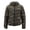Dark Grey, variant on Men's BAH BAH Removable Hood Camouflage Print Puffer Jacket D Grey L