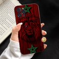 thumbnail image 3 of Funda de silicona suave con bandera de Marruecos para iPhone 14, 13, 12, 11 Pro, Mini, XS, MAX, 8, 7, 6 Plus, X, XS, XR, 3 of 5