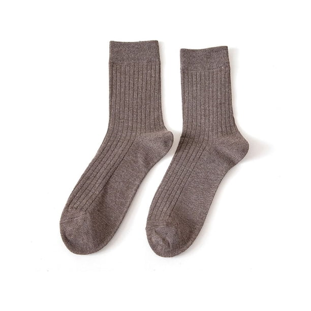 Jumpingount 1 par de calcetines antideslizantes de tubo medio para otoño e invierno para hombre, calcetería y cómoda, accesorio informal a Type10 NO10