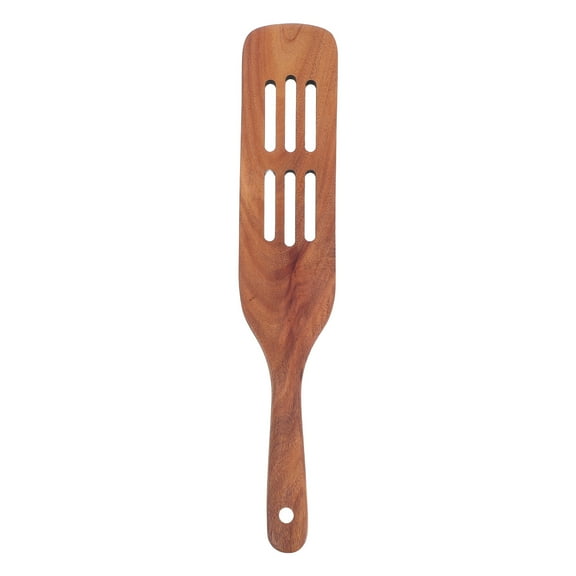 OUNONA Wooden Kitchen Flat Spatula Long Handle Slotted Spatula Solid Wood Pizza Turner Stylish Kitchen Food Spatula Tool Convenient Long Handle Turner For Stir-Frying