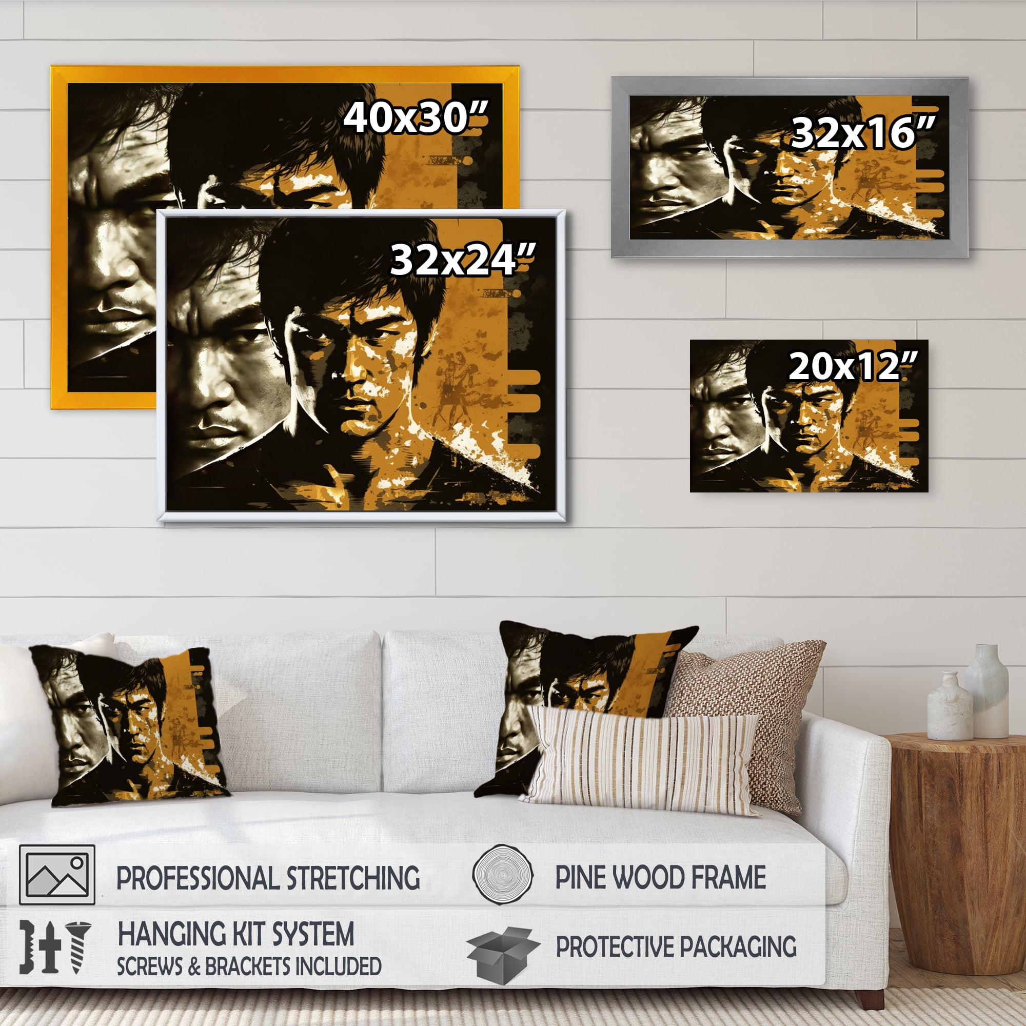 Designart Stunt Man I Canvas Wall Art