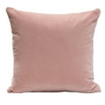 thumbnail image 3 of Diamond Sofa PILLOW16PN2PK 16 in. Square Accent Pillows, Blush Pink Velvet - Set of 2, 3 of 6