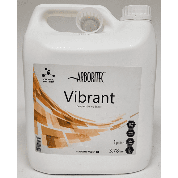 Arboritec Vibrant Waterborne Floor Finish Sealer 1 Gallon 400-500 Sq.Ft.