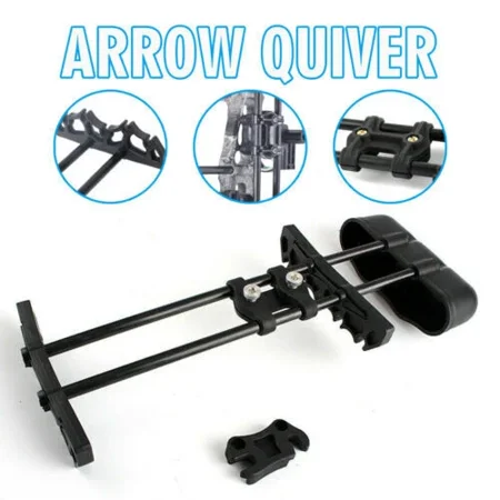 Amar Tool 5 Arrow Bow Quiver Crossbow Arrows Holder Hunting Compound Bow Quivers Archery