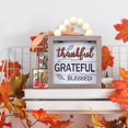 thumbnail image 6 of GiLiling Fall Hanging Wall Door Decor , Door Decor Fall Door Sign Happy Thanksgiving , Wooden Sign for Thanksgiving , Fall New Home Housewarming Gift Ideas, 6 of 9