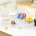thumbnail image 2 of 6 Clear Acrylic Boxes for Display as Buffet Risers and Stands, Food Display Risers for Party, Buffet Table, Food Stands for Display Party (Standard, 6Pcs, Clear), 2 of 6
