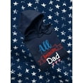 thumbnail image 3 of All American Dad 4Th July Hoodie Men -Image by Shutterstock, Male Medium, 3 of 4