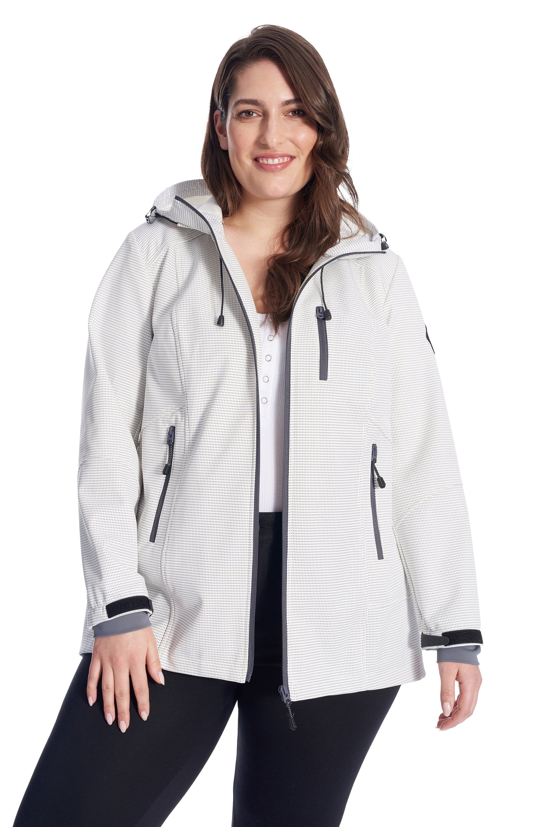 women's plus size softshell jacket