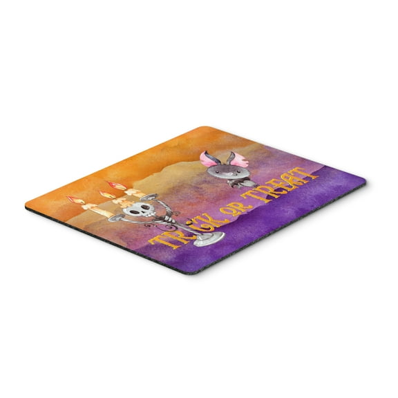 Halloween Trick or Treat Mouse Pad Hot Pad or Trivet