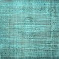 thumbnail image 1 of Ahgly Company Machine Washable Indoor Square Persian Light Blue Traditional Area Rugs, 4' Square, 1 of 4