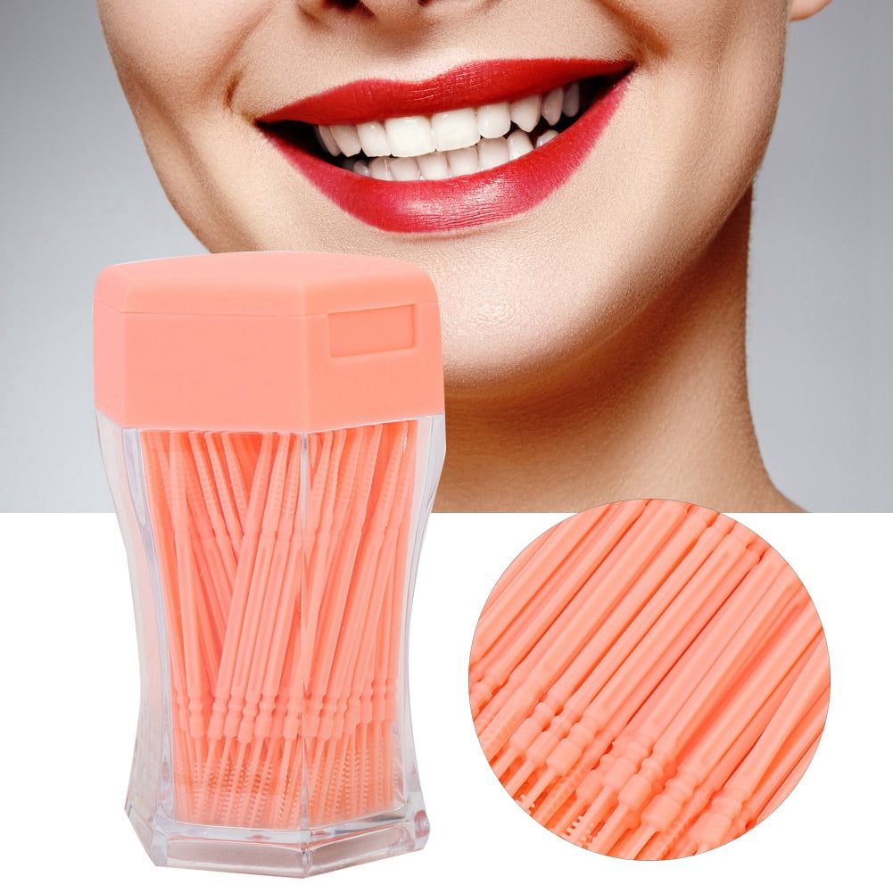 Tartar 200pcs Double Head Toothpick Household Cleaning Tartar Removal Toothpick
