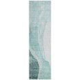 thumbnail image 2 of Addison Rugs Chantille Indoor/Outdoor Transitional Abstract Teal Washable Runner Rug, 2'3" x 7'6", 2 of 6