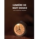 thumbnail image 5 of Reloj despertador con pilas (9 x 9 cm), reloj despertador analógico de madera, luminoso, silencioso, sin tictac, función de repetición, reloj de aguja con alarma de sonido creciente, madera clara, 5 of 5