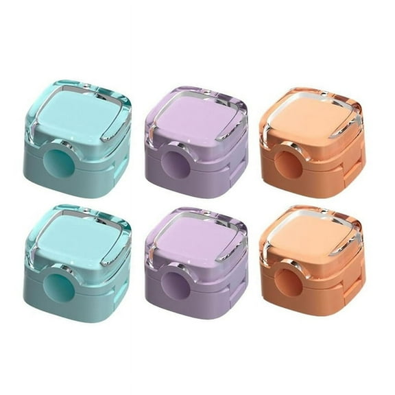 6Pack Magnetic Cable Management Clips,Magnetic Cord Organizer Cable Management Clips for Office Desk Car Wall Multicolor