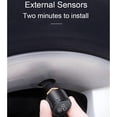 thumbnail image 3 of Riwesomey Detector inalámbrico de temperatura de presión de neumáticos de coche con pantalla Digital, sensores de neumáticos delanteros y traseros, Pantallas optoelectrónicas Riwesomey TO010557-00, 3 of 6