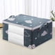 thumbnail image 4 of Bolsa de Almacenamiento con Asas, Organizador Plegable para Edredones, Ropa de Cama, Ropa, Almohadas con Cierre de Cremallera, 60x40x30cm para el Hogar, Dormitorio, 4 of 8