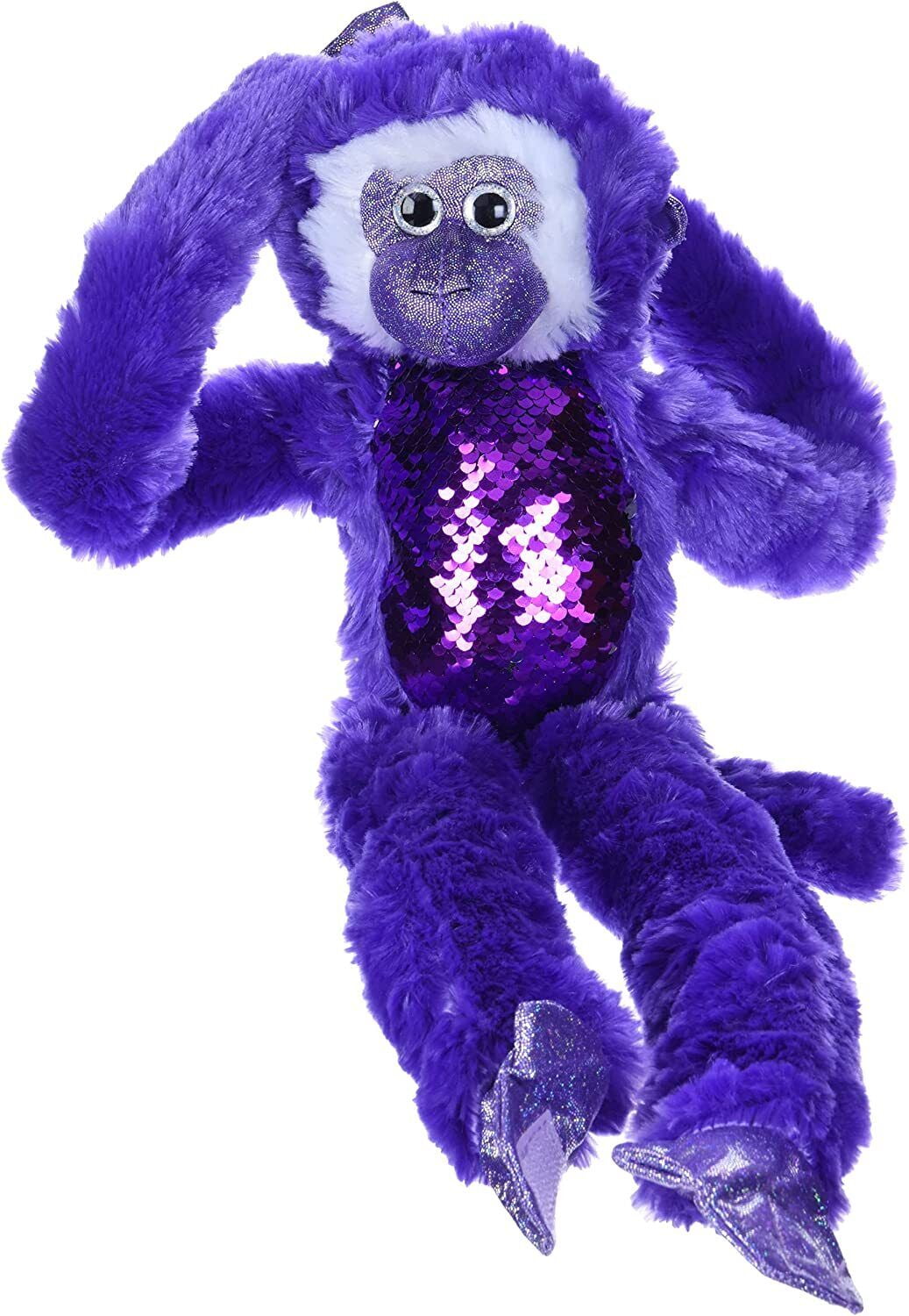 Wild Republic 17581 Hanging Monkey Vibe, pluche aap, 51 cm