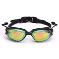 thumbnail image 1 of Gafas de natación para adultos/jóvenes, sin fugas, protección UV, gafas de buceo ajustables antivaho, transparente/espejo, natación ajustable ZefeiWu 8390605357558, 1 of 1