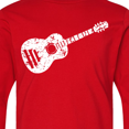thumbnail image 4 of Inktastic Grunge Guitar Long Sleeve Youth T-Shirt, 4 of 5