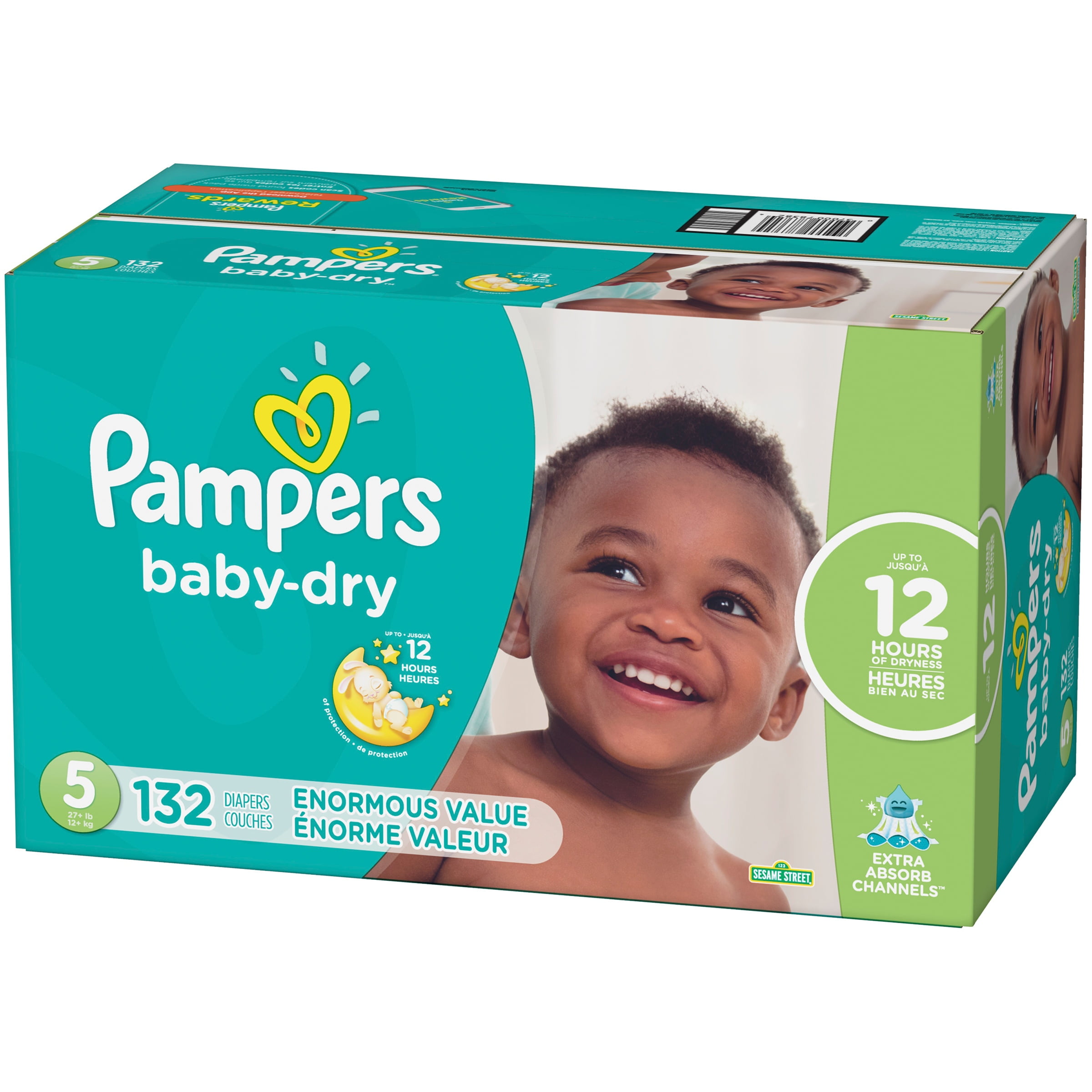 diapers size 5 pampers