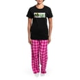 thumbnail image 4 of CafePress - Mayoillum - Women's Short Sleeve Print T-Shirt and Pants Dark Cotton Pajama Set, 4 of 7