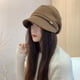 thumbnail image 3 of Minnieouse Sombrero elegante y de moda del taxista del vendedor de periódicos de las señoras cómodo usar el sombrero del muchacho del panadero Sombreros Verde, 3 of 6