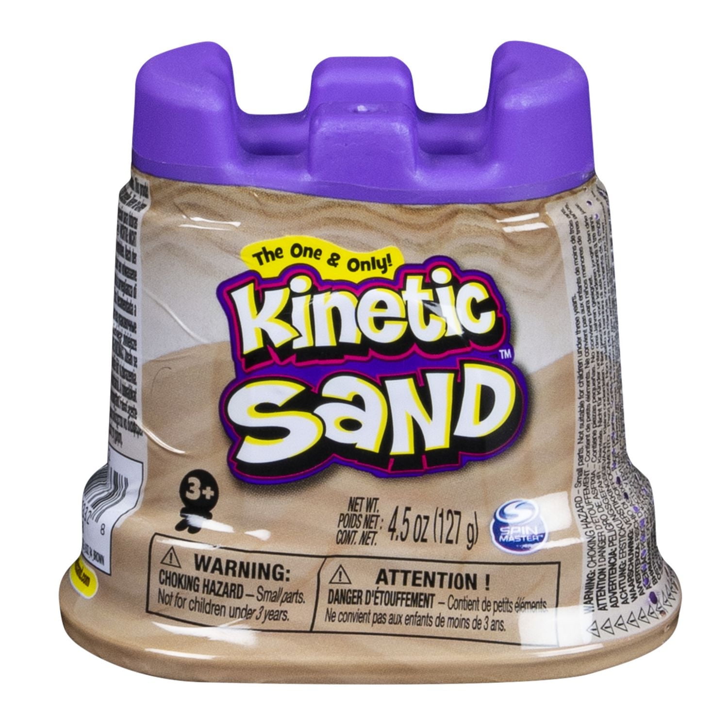 Kinetic Sand - Single Container - 4.5 oz - Brown