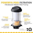 thumbnail image 6 of Funsicle 18' x 48" QuickSet Inflatable Ring Top Outdoor Above Ground Pool with Pump, 6 of 8