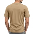 thumbnail image 5 of YNGKMEA Mens Henley Shirts Short Sleeve Casual Fashion T-Shirt Slim Fit Lightweight Button Tees, 5 of 7