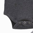 thumbnail image 4 of TOWED22 Newborn Baby Girl Fall Winter Clothes 3-Piece Outfits Set Long Sleeve Round Neck Bodysuit Romper Ribbed Pants Headband Set(Grey,3-6 M), 4 of 5