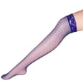 thumbnail image 2 of Tiqkatyck Ankle Socks Clearance, Stockings Fashion Alluring Lace Thigh Lingerie Ladies High Woman Socks Compression Socks for Women Crew Socks for Women No Show Socks Womens Purple One Size, 2 of 2