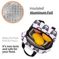 thumbnail image 4 of Bolsa de almuerzo con aislamiento de dibujos animados de Kuromi, bolsa térmica, contenedor de almuerzo de alta capacidad, bolsa de caja de almuerzo para hombres y mujeres, oficina al aire libre, 4 of 5