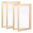 thumbnail image 1 of Uxcell 2Pcs A4 Sizes 11.8 x 8.3 Inch 2 in 1 Wooden Paper Making Screen, 1 of 6
