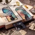 thumbnail image 4 of 6 Piece Pack of cat Bookmarks Bookmarks for booklovers Unique Cool Galaxy Star Suitable for Library Office Accessories Bookmarks for Book Lovers Class, 4 of 4