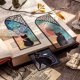 thumbnail image 4 of 6 Piece Pack of cat Bookmarks Bookmarks for booklovers Unique Cool Galaxy Star Suitable for Library Office Accessories Bookmarks for Book Lovers Class, 4 of 4